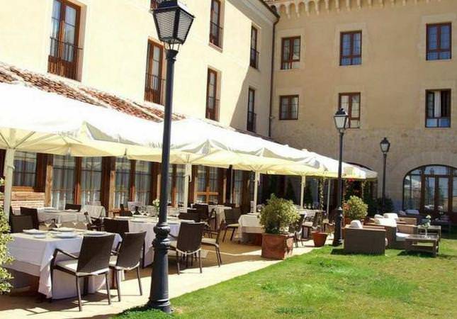 Precio mínimo garantizado para Hotel Cándido. La mayor comodidad con nuestro Spa y Masaje en Segovia